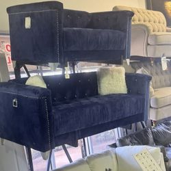 SOFA & LOVESEAT SET 💙💙💙💙 - AVAILABLE IN BLACK