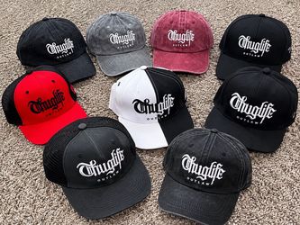 Thuglife Outlaw Embroidered Snapback Hats