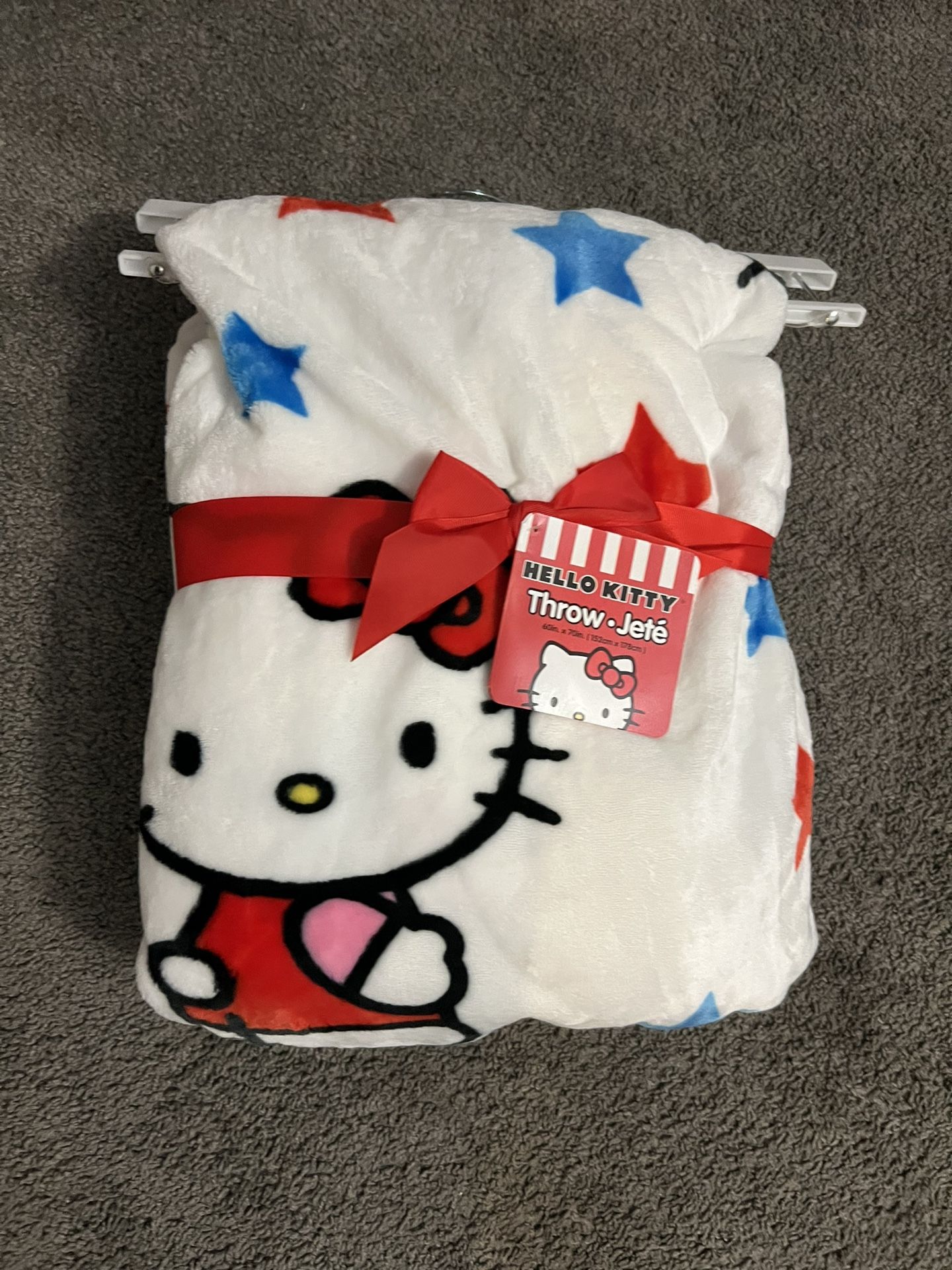4th Of July Hello Kitty Blanket