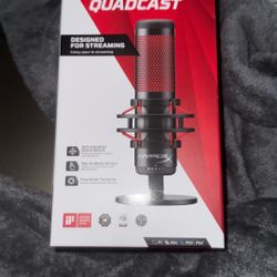 hyper x quad cast mic good condition with wire. 