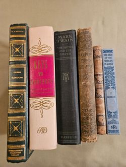 Vintage books assortment. Give an offer