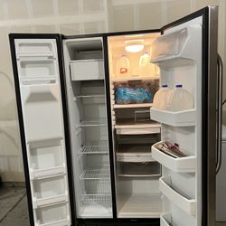 36” side by side refrigerator