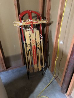Pair of Sleds “Rosebud”