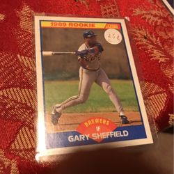 Gary Sheffield Rookie Card 