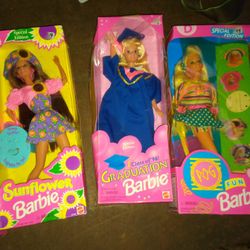 Vintage & Authentic Barbies In Box 