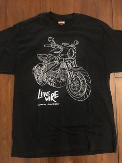 Harley Davidson LiveWire T-shirt, new/unworn. Size Large.