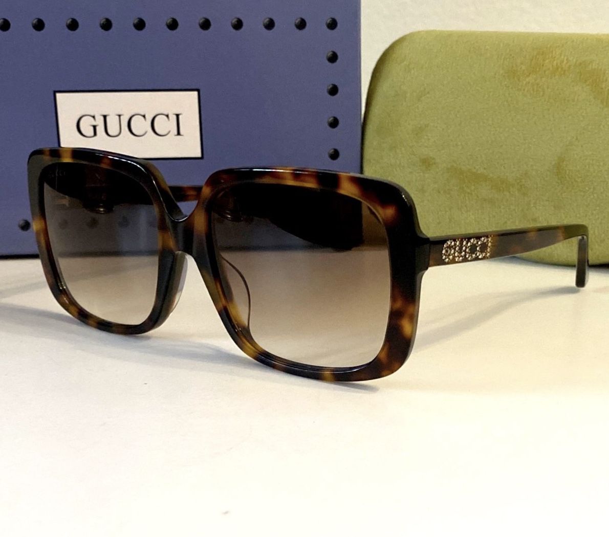 New Gucci Square Sunglasses 