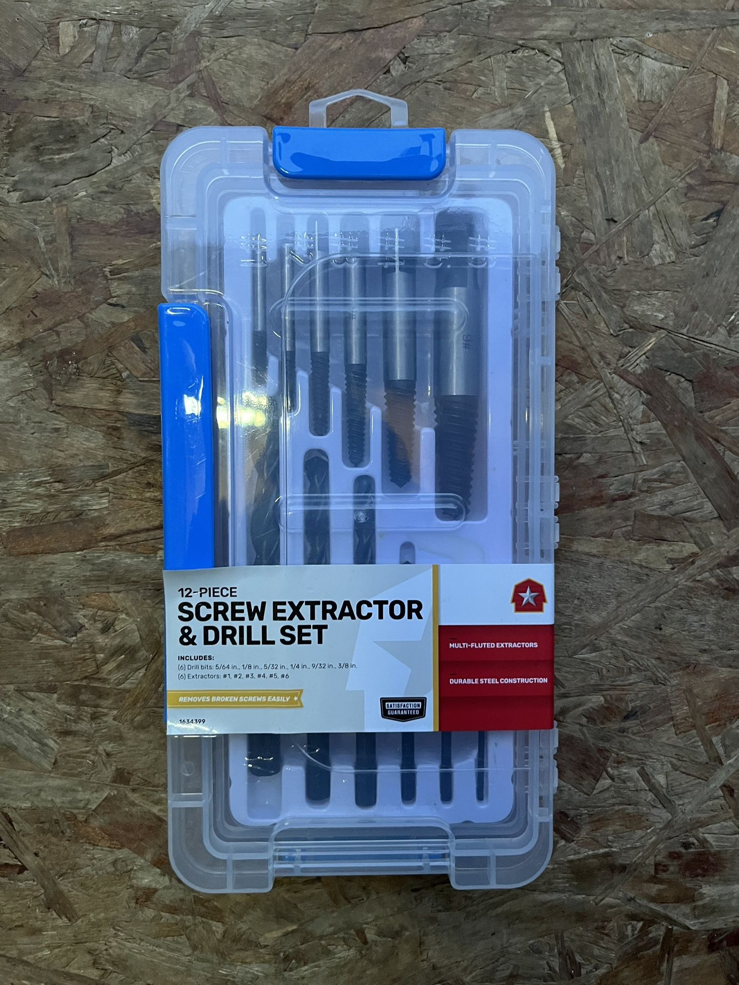 SCREW EXTRACTOR & DRILL SET