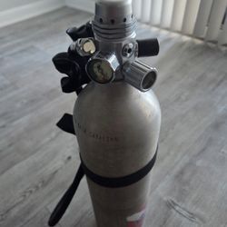 19 Cu Ft Scuba Tank With Regulator And Guage