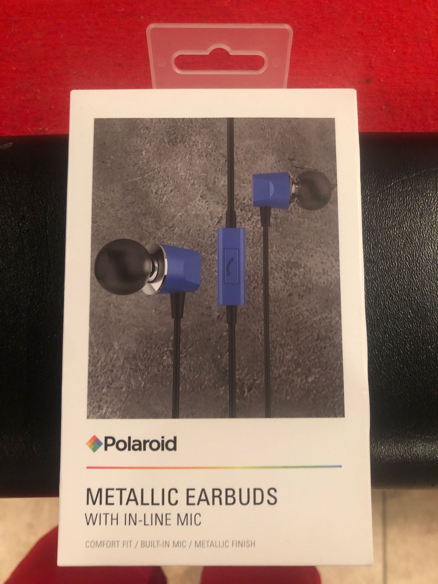 Polaroid Earbuds with in-line mic