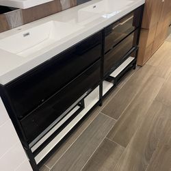 72” Freestanding Bathroom Vanity 