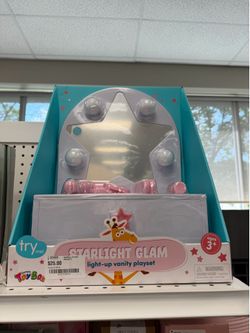Geoffrey’s Toy Box Starlight Glam Light-Up Vanity Playset