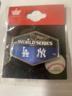 L.A. Dodgers vs Yankees World Series Pin