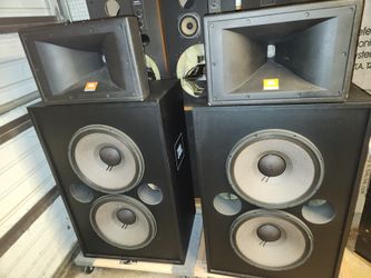 Jbl speakers and tweeters. 