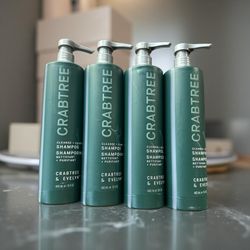 4× Crabtree & Evelyn Cleanse + Clarify Shampoo (15oz) New 