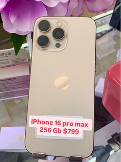 Unlocked - iPhone 16 pro max 256 Gb and clean imei