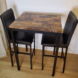 3 - Piece Counter Height Table 