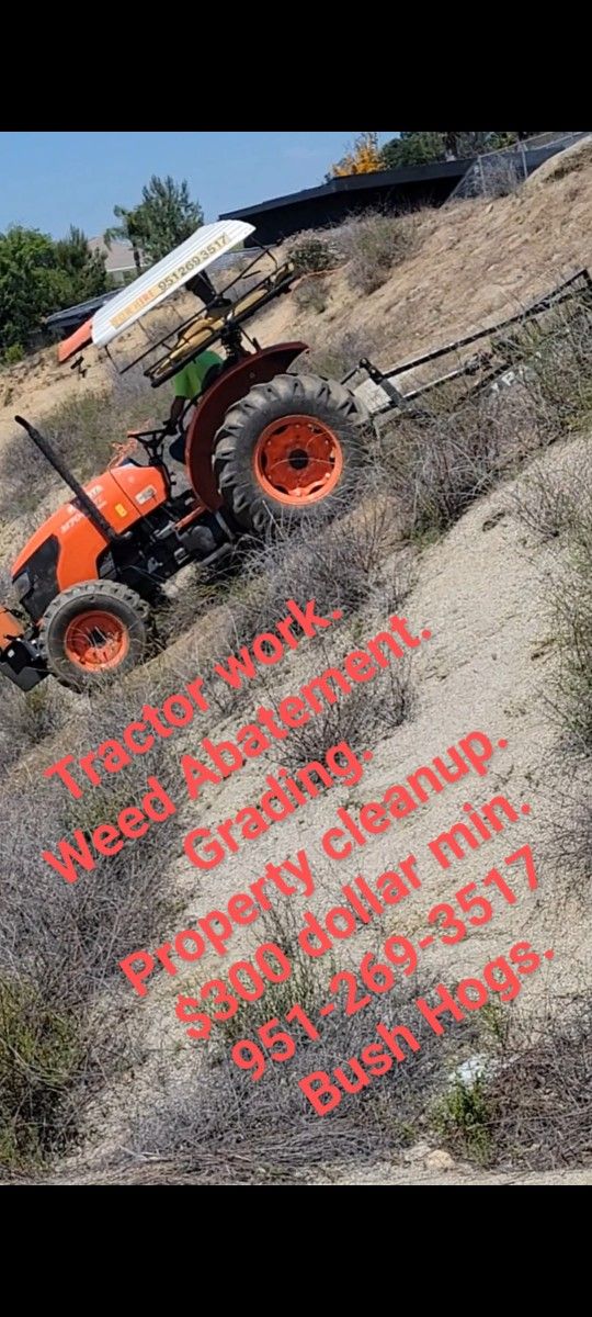 Tractor Work.