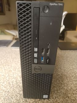 Dell Optiplex 7040 Desktop SFF i5 16gb ram 256gb Drive 3.4ghz Linux box/Windows