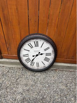 30 inch Wall Clock - Vintage finish