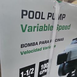 Variable Speed Pool Pump
