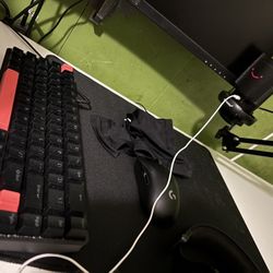 Mic And Mouse Pad