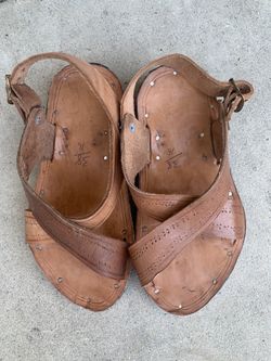 huaraches rusticos 100/100 echo a mano size 38
