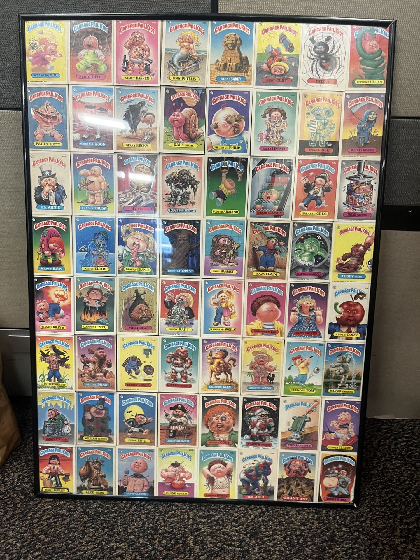 Garbage Pail Kids Cards (56 Individual Cards)