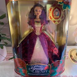 Vintage Beauty And The Beast Disney Doll 