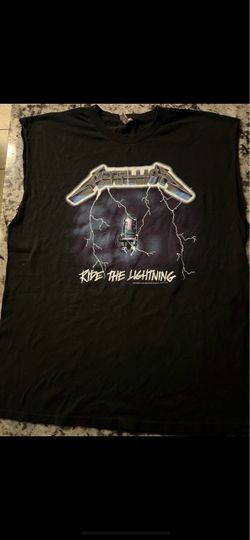 Metallica shirt XL