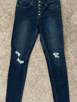 FashionNova Dark Wash Skinny Jeans Size 5