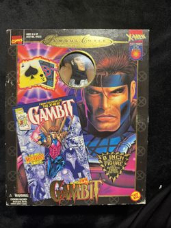 X-Men Gambit 8" Poseable Figure W/ Fabric Costume