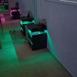 Modern Multi Color Motion Sensor Nightstand Right And Left