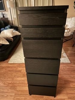 Black dresser