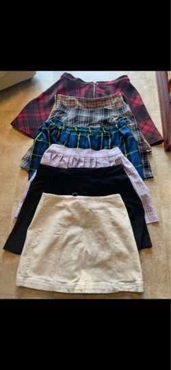 Bundle lot of women’s mini skirts