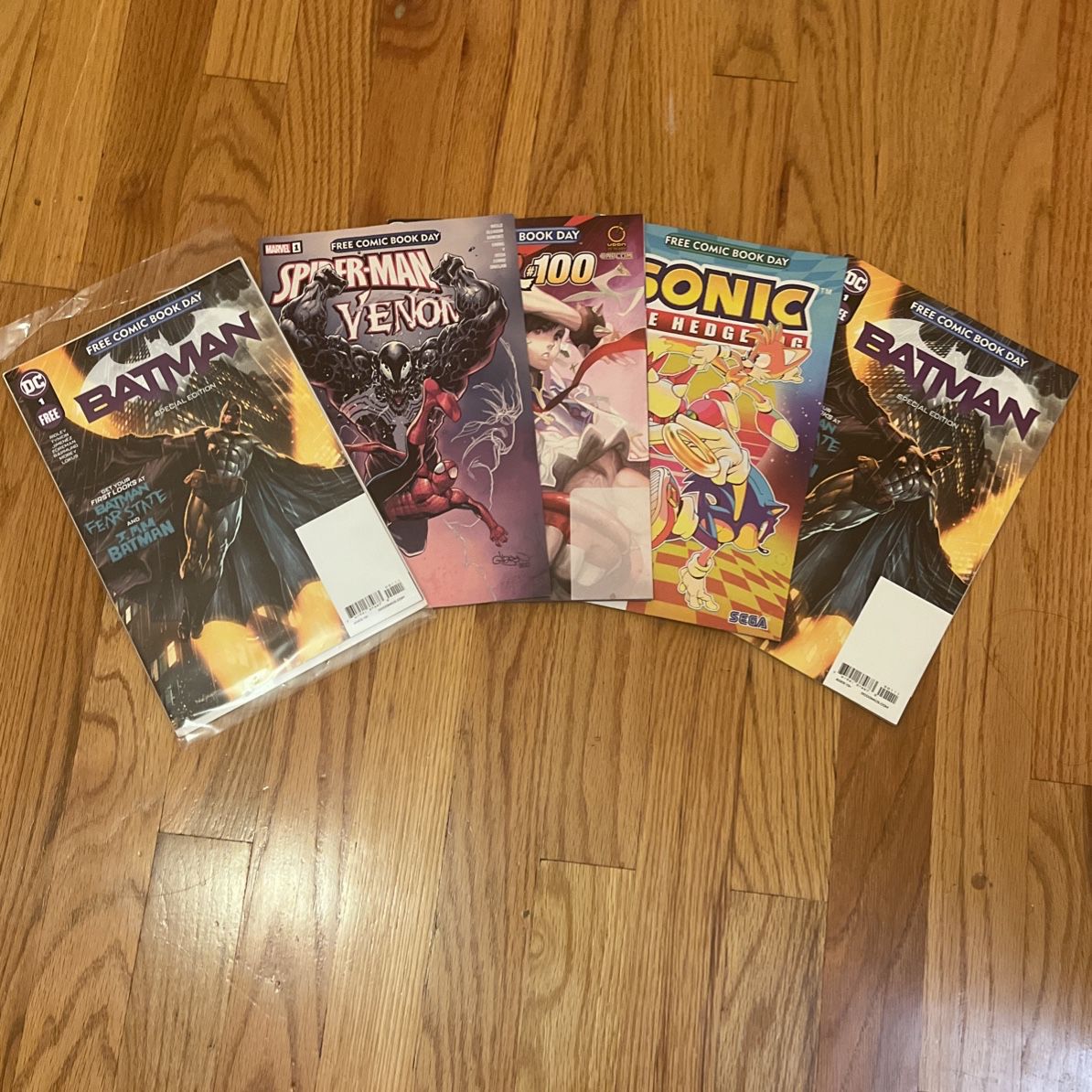 4 Special Edition Comic Books 
