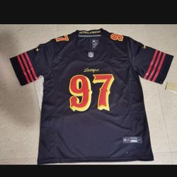 $40 Black DK Metcalf Pittsburg Steelers Football Jersey Or Watt