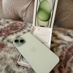 Green Apple iPhone 15 Up For Sale!!! Brand New, Never Used 