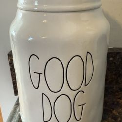 Rae Dunn Good Dog Canister