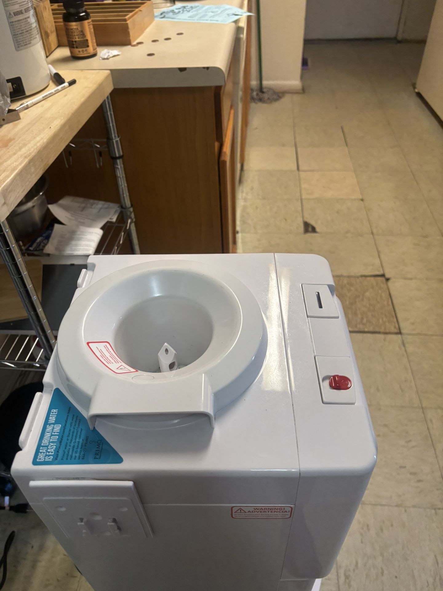 White Primo Water Dispenser