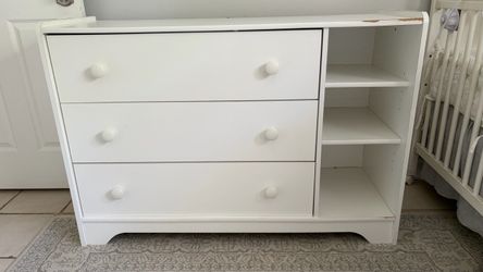 White dresser
