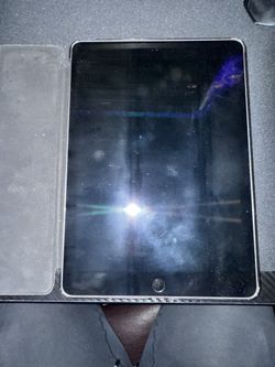 Old iPad With Folding Case