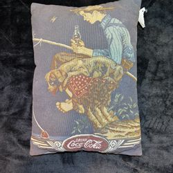 Coke Cola Vintage Pillow 