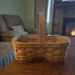 Longaberger 2001 Good Ol' Summertime Shaker Taker Basket w/ Protector 