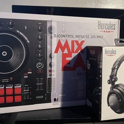 Hercules DJCONTROL INPULSE 300 MK2 w/ HDP DJ Headphones for Sale in Belle  Isle, FL - OfferUp | Controller