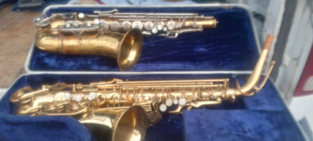 Two Saxophones