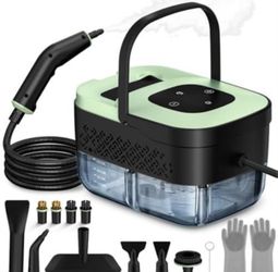 Steam Cleaner, Portable Steamer for Cleaning with 15pcs Accessories, 6-Level Adj MSRP: $99.99 - Light Use