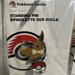 Pokemon Center Standing Pin - Eevee 0133