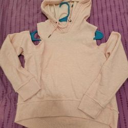 Hollister Open Shoulder Hoodie