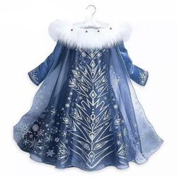 Princess Dress -2020 Queen Elsa High Quality Dress